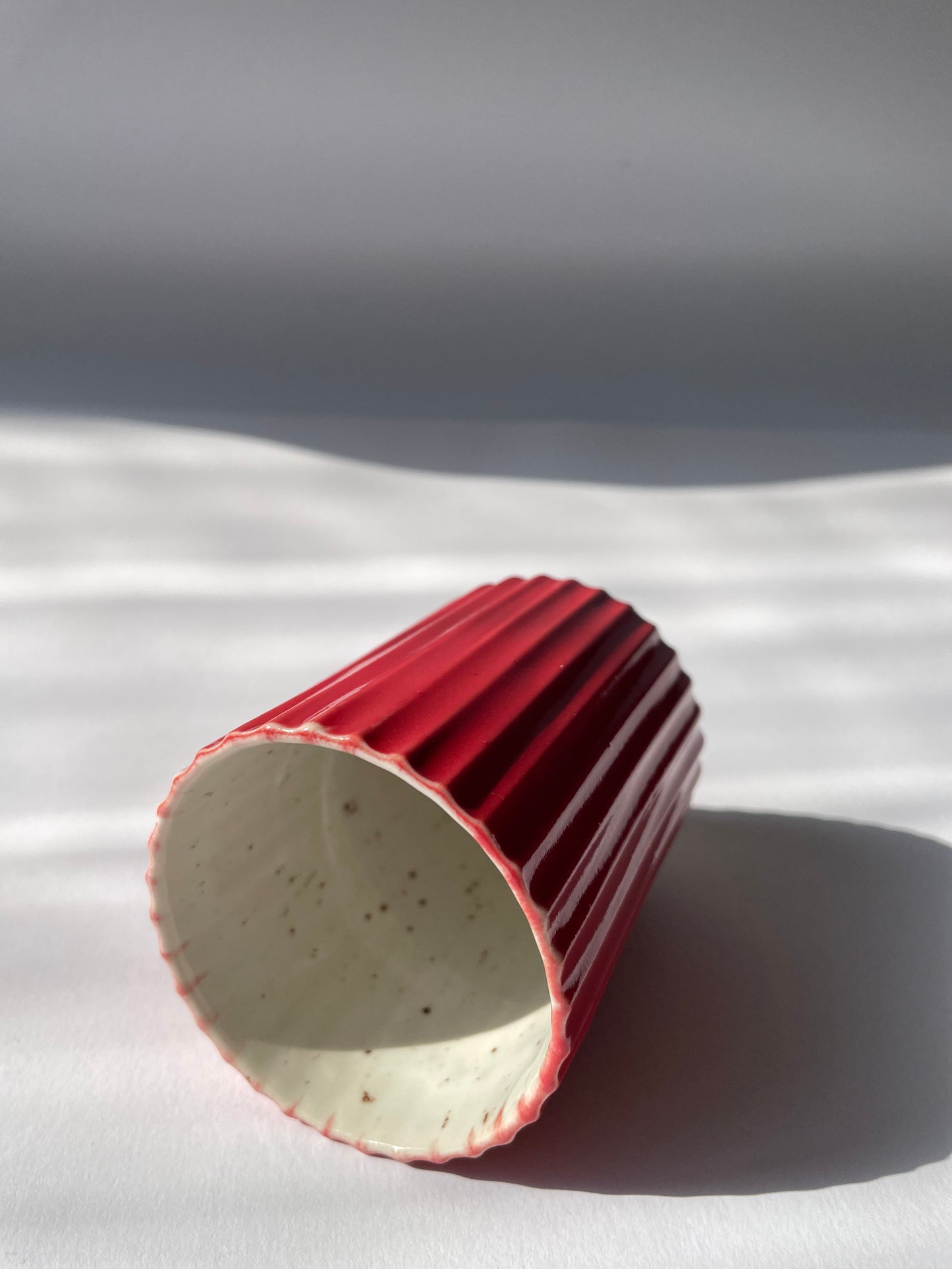 Fluted Summer Sand Mug