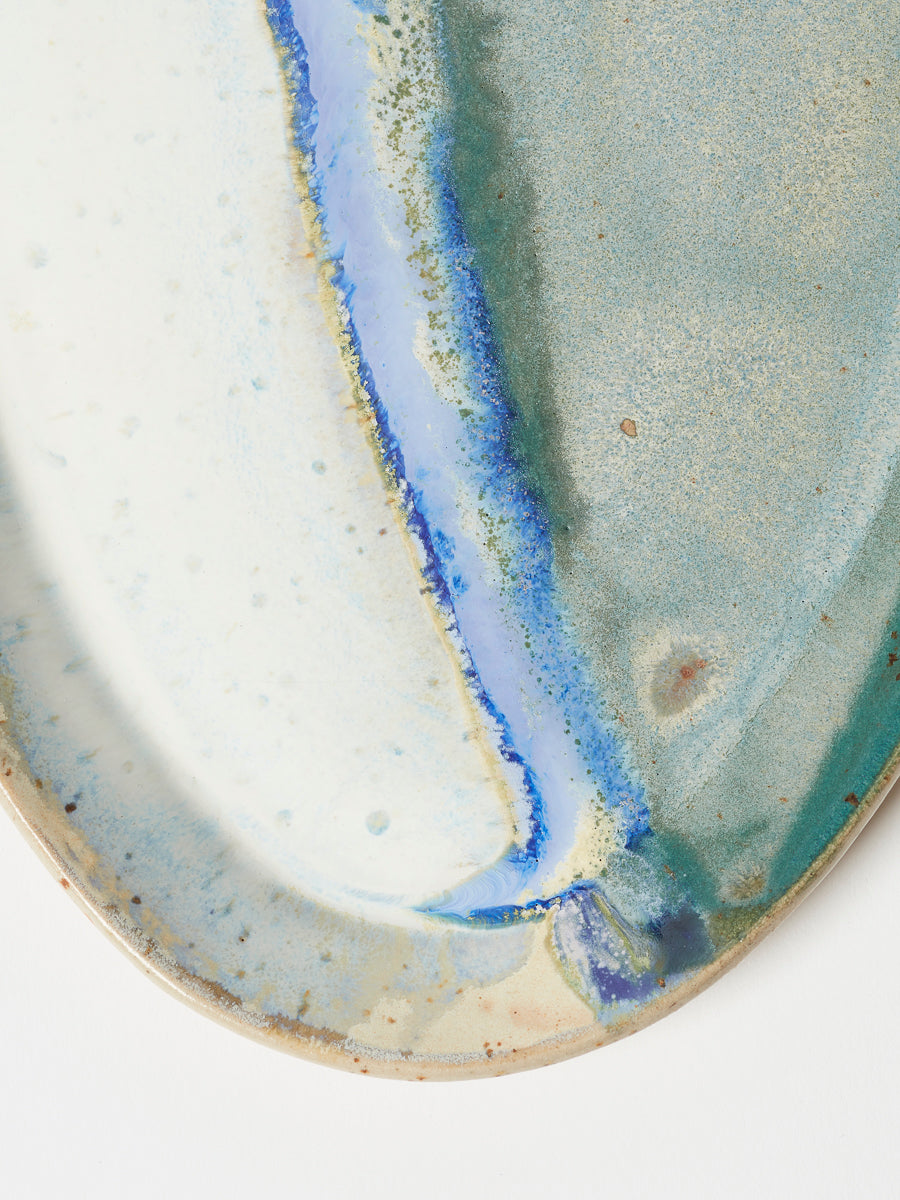 A large Black Sea clay plate