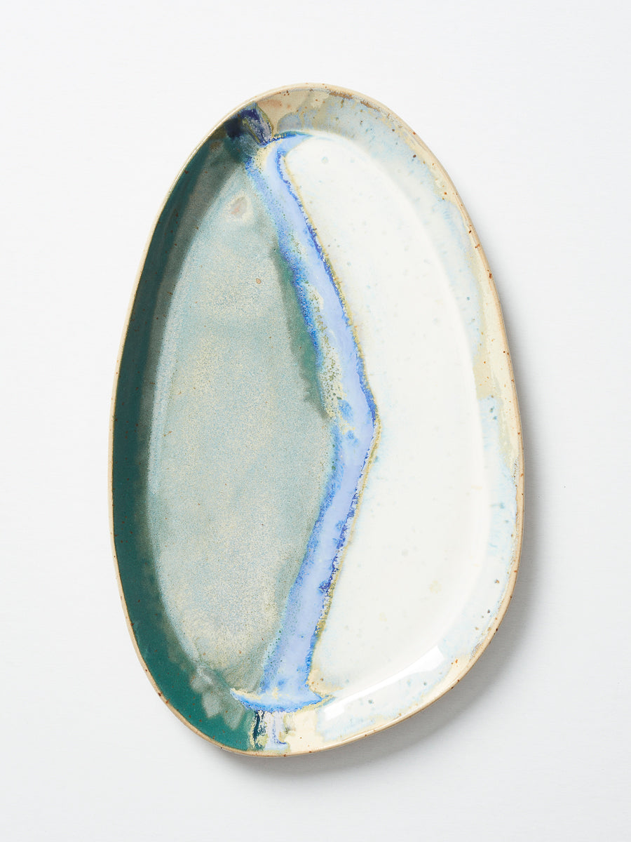 A large Black Sea clay plate