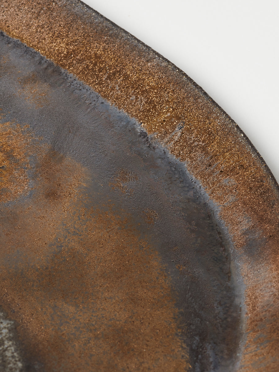 Nieregularny talerz Dark Rustic