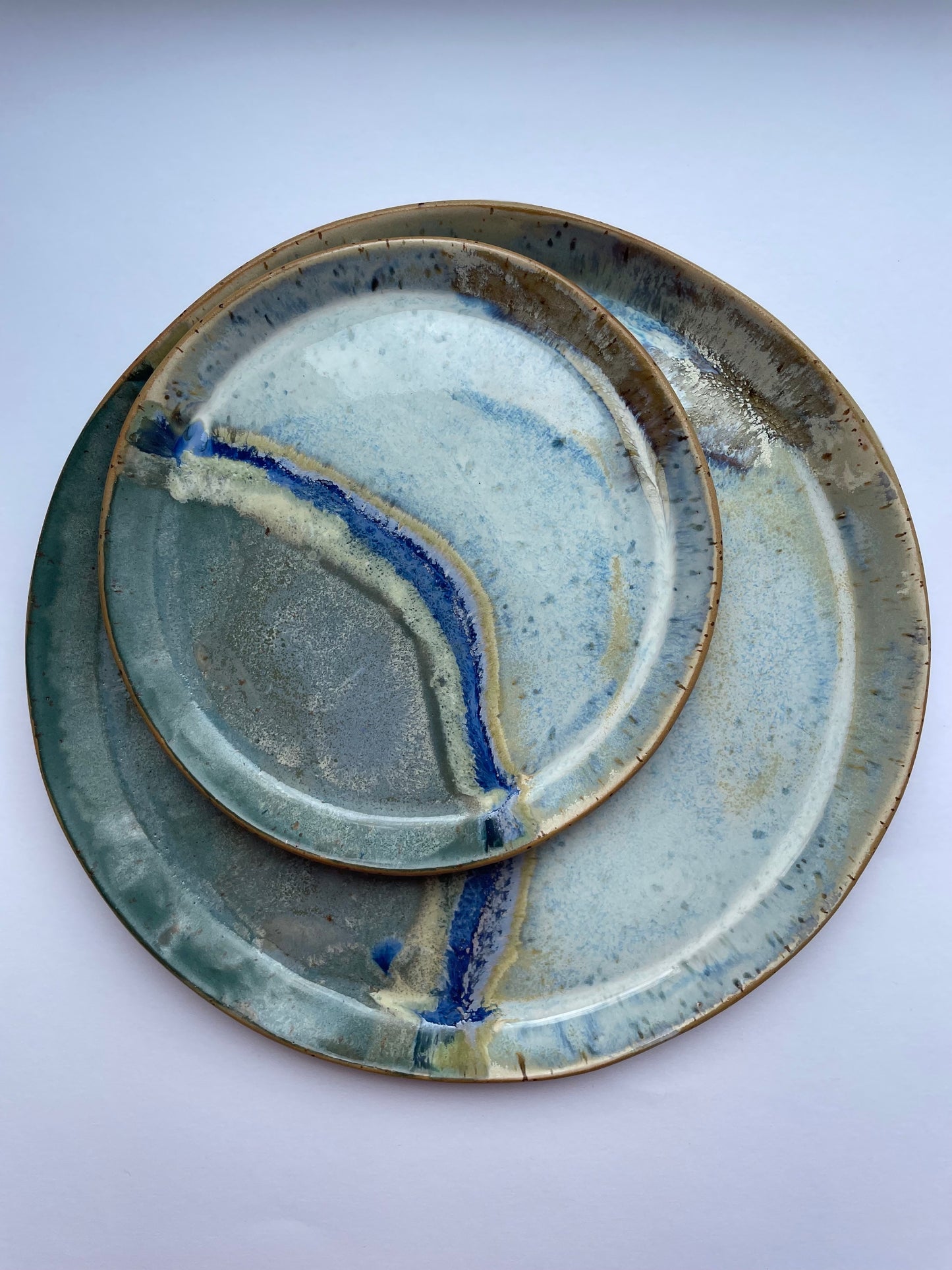 A large Black Sea clay plate