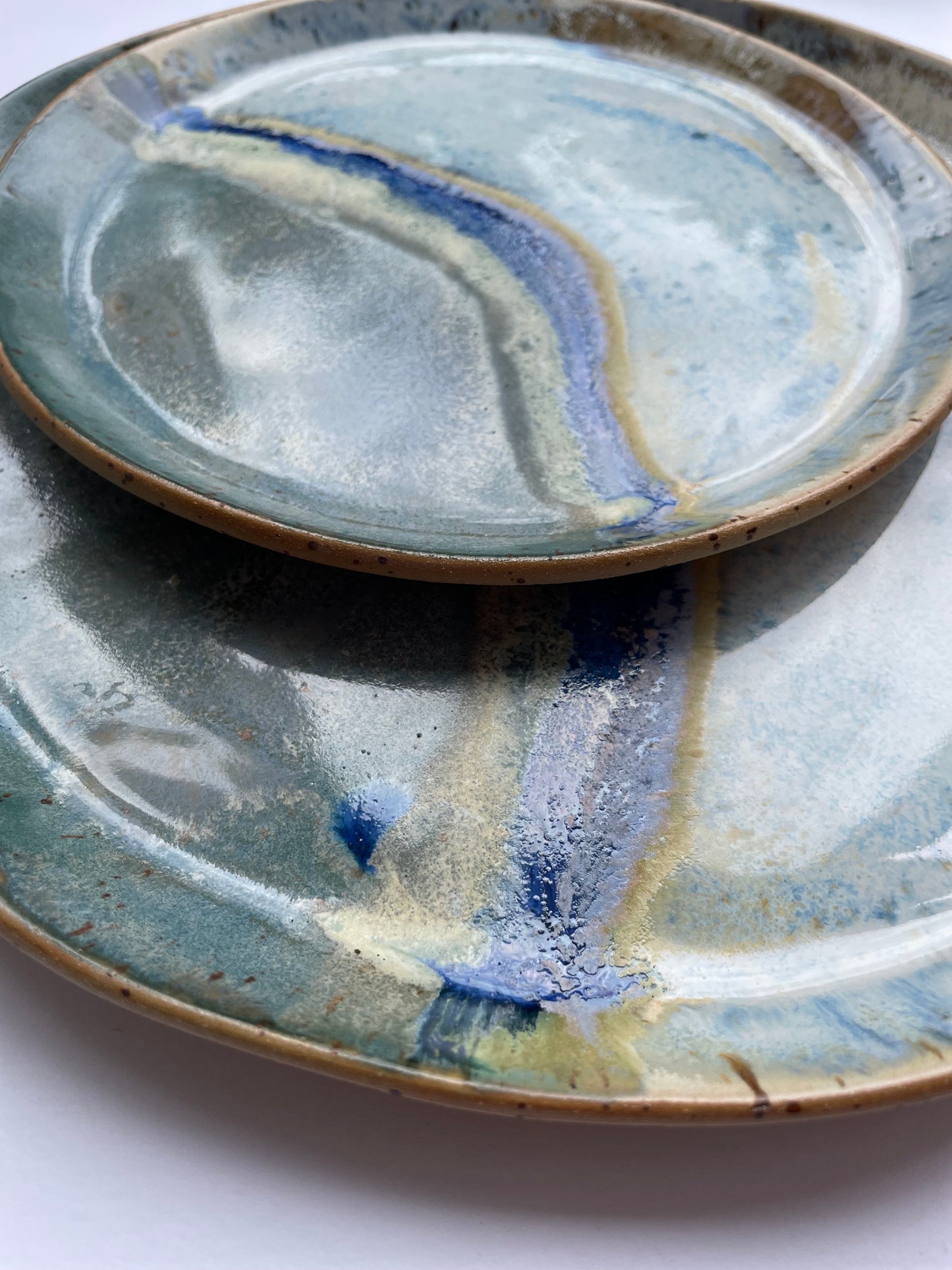A large Black Sea clay plate