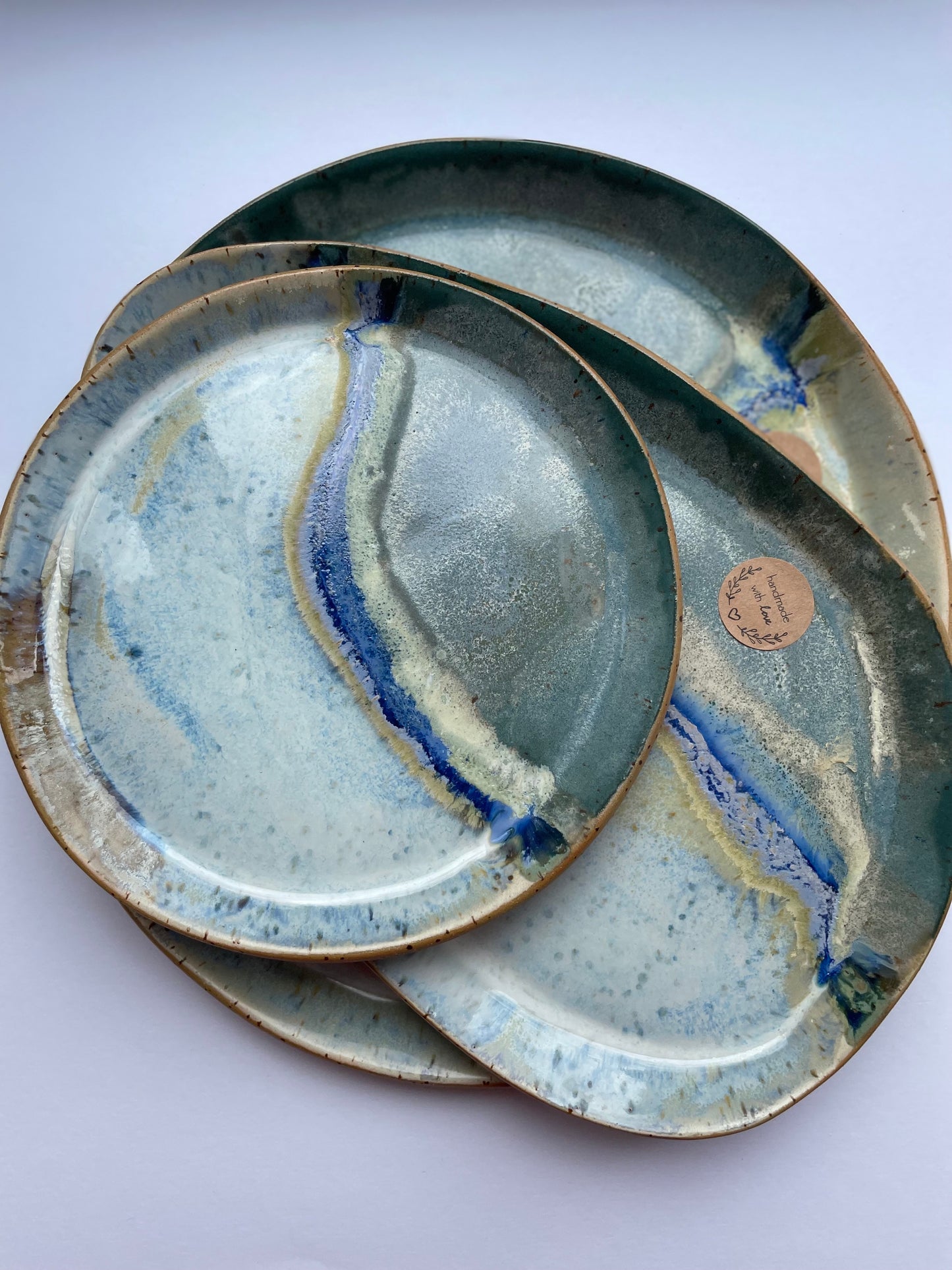 A large Black Sea clay plate