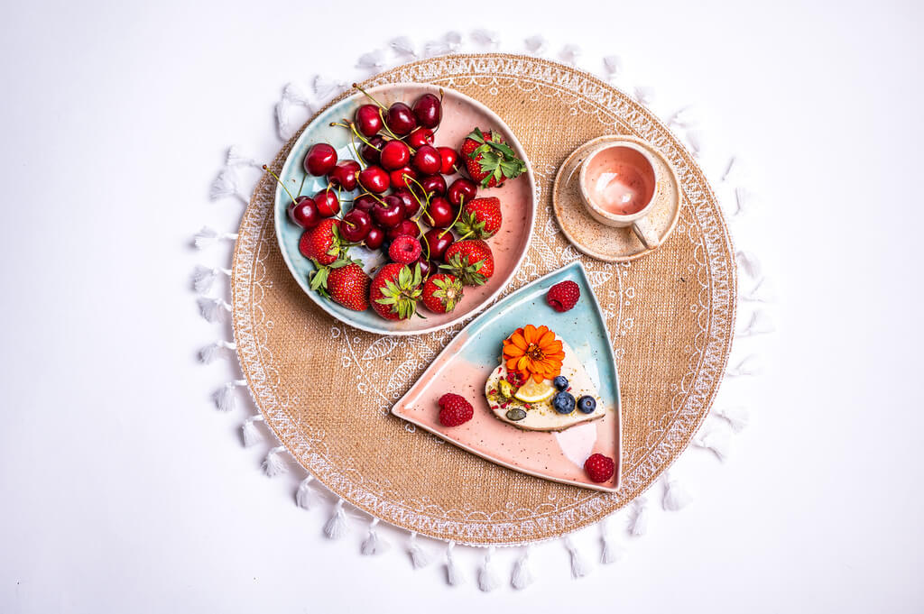 Summer triangle plate
