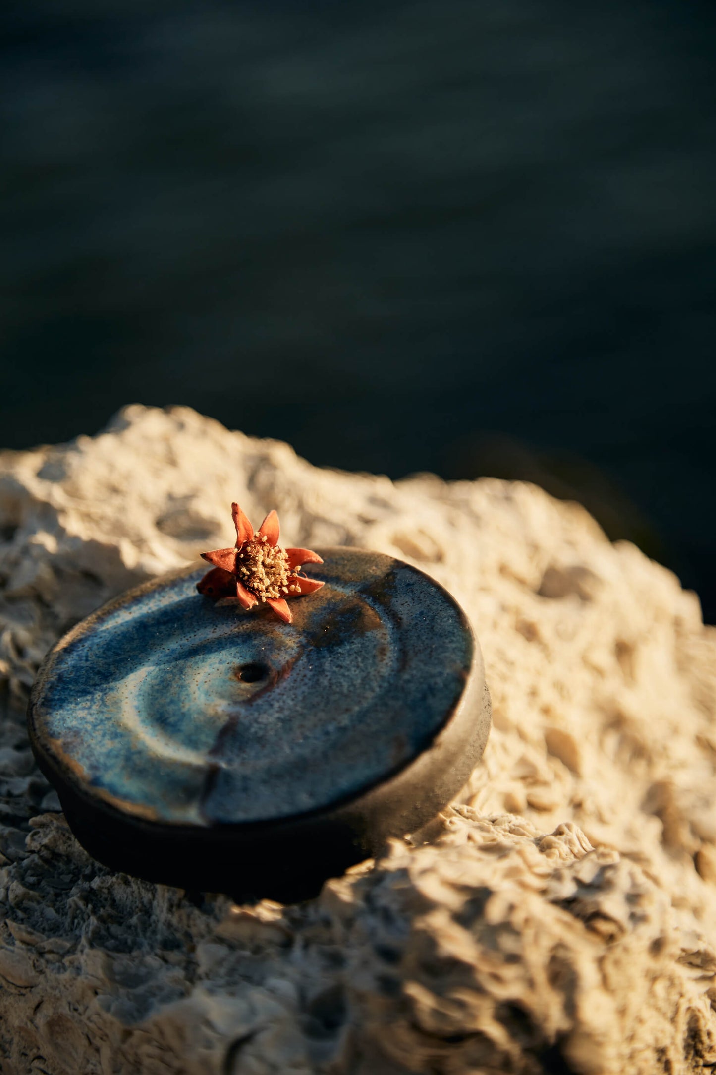 Black Sea incense holder