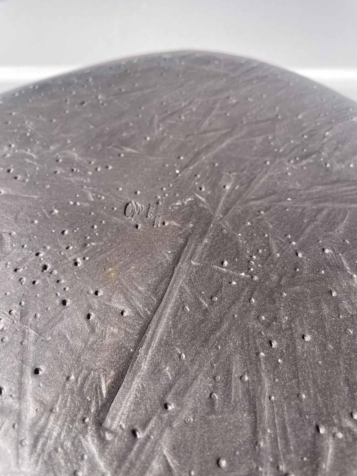 A large Black Sea clay plate